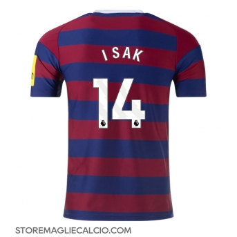 Newcastle United Alexander Isak #14 Maglia Gara Trasferta Repliche 2024-25